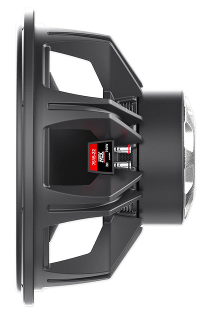 7515-22 15" Competition Subwoofer, DVC 2-Ohm