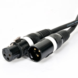 Accu Cable AC3PDMX50 50 Foot 3-Pin Male To 3-Pin Female DMX Lighting Cable ADJ