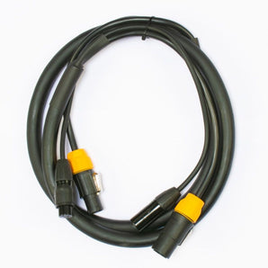 Accu-Cable AC3PTRUE6 IP65 Outdoor 6 Foot 3-Pin Power Link + DMX Combo Cable ADJ