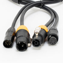 AC5PTRUE25 IP65 Outdoor 25 Foot 5-Pin Power Link+DMX Combo Cable