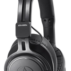 Audio Technica ATH-M60X Closed-Back Pro Monitor Headphones w/ Detachable Cables