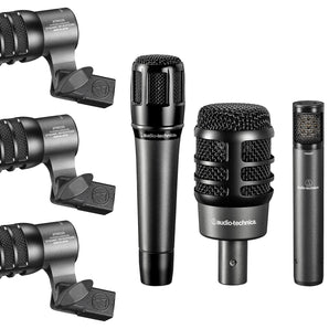 Audio Technica ATM-DRUM7 Drum Microphone Kit w/(7) Mics Kick/Snare/Tom/Overheads