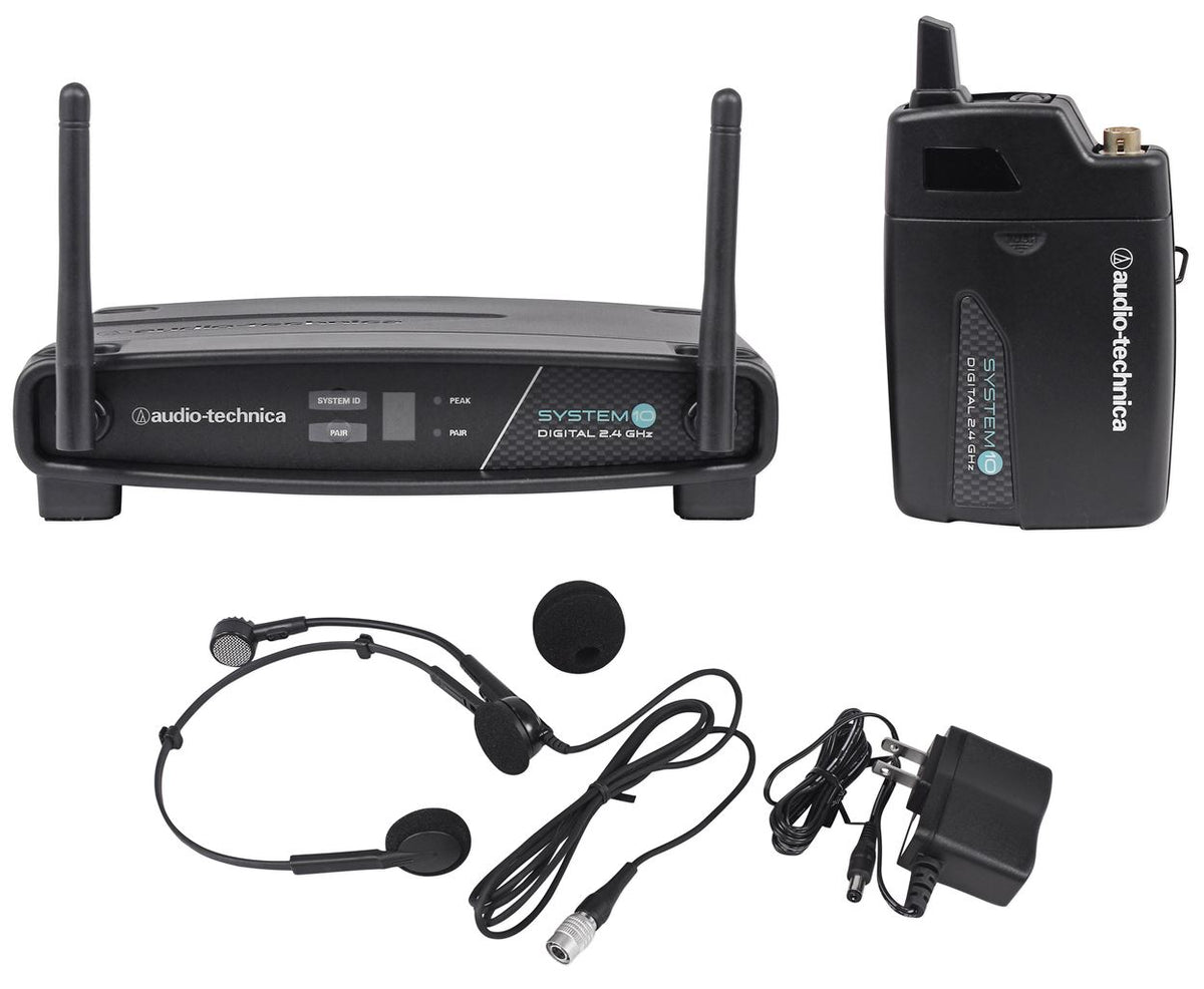 ATW-1101/H System 10 Digital Wireless Headset Microphone System