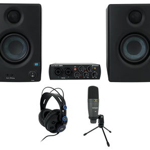 Presonus AudioBox 96 Studio Ultimate Black Interface+Headphones+Mic+Monitors