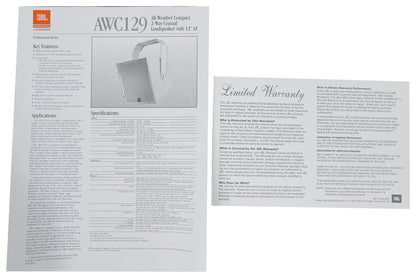 AWC129 12" 200W 2-Way Indoor/Outdoor 70V Surface Mount Commercial Speaker