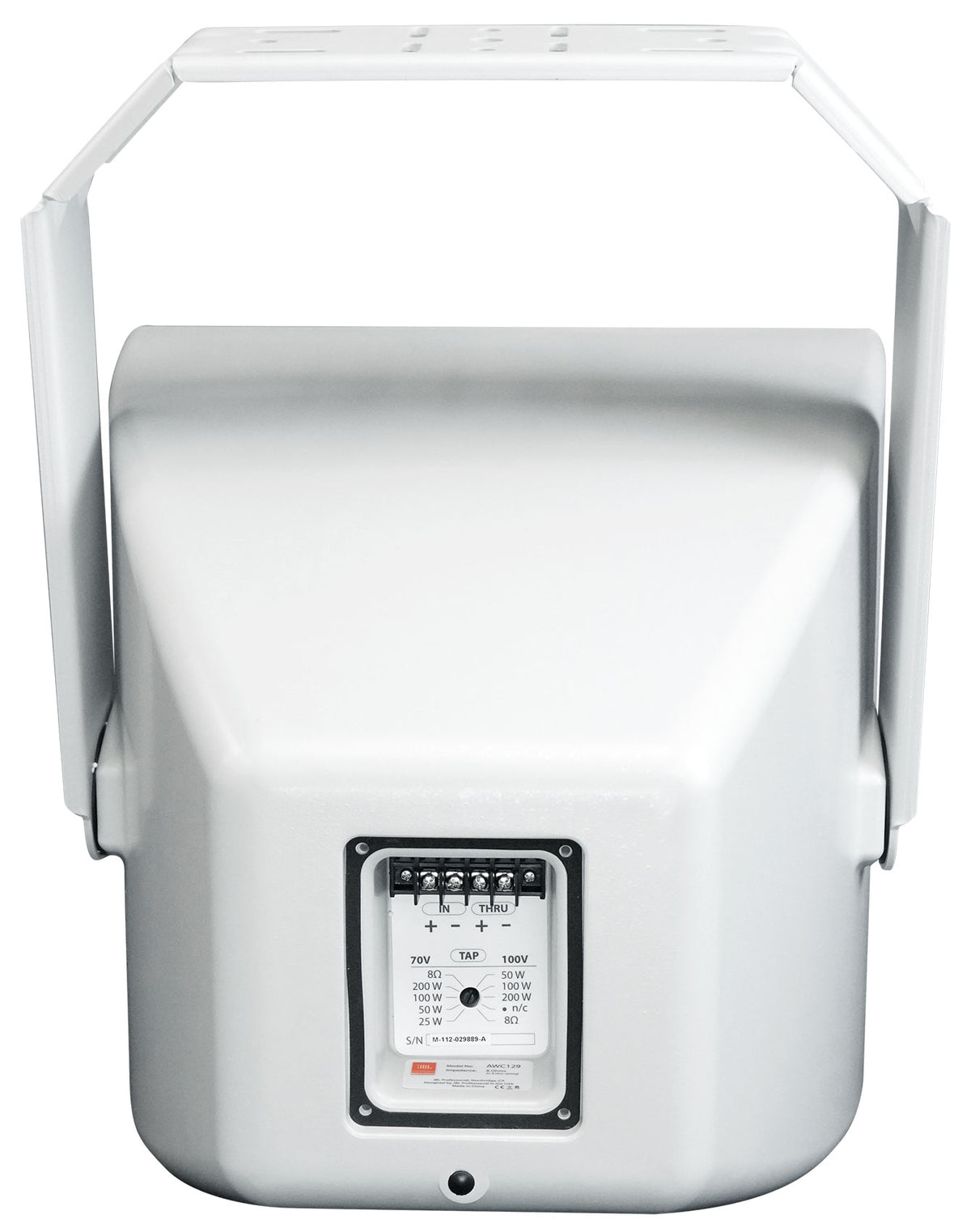 AWC129 12" 200W 2-Way Indoor/Outdoor 70V Surface Mount Commercial Speaker