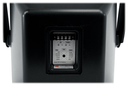 AWC159-BK 15" 300W Black Indoor/Outdoor 70V Surface Mount Commercial Speaker
