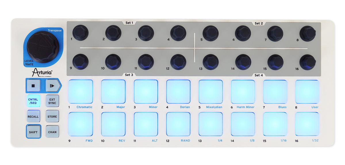 Arturia BeatStep 16-Step Analog Sequencer MIDI USB Pad Controller