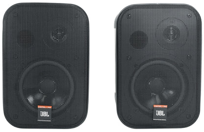 Pair JBL C1PRO Control 1 PRO Black 5.25" Wall Mount Home/Commercial Speakers [Open Box]