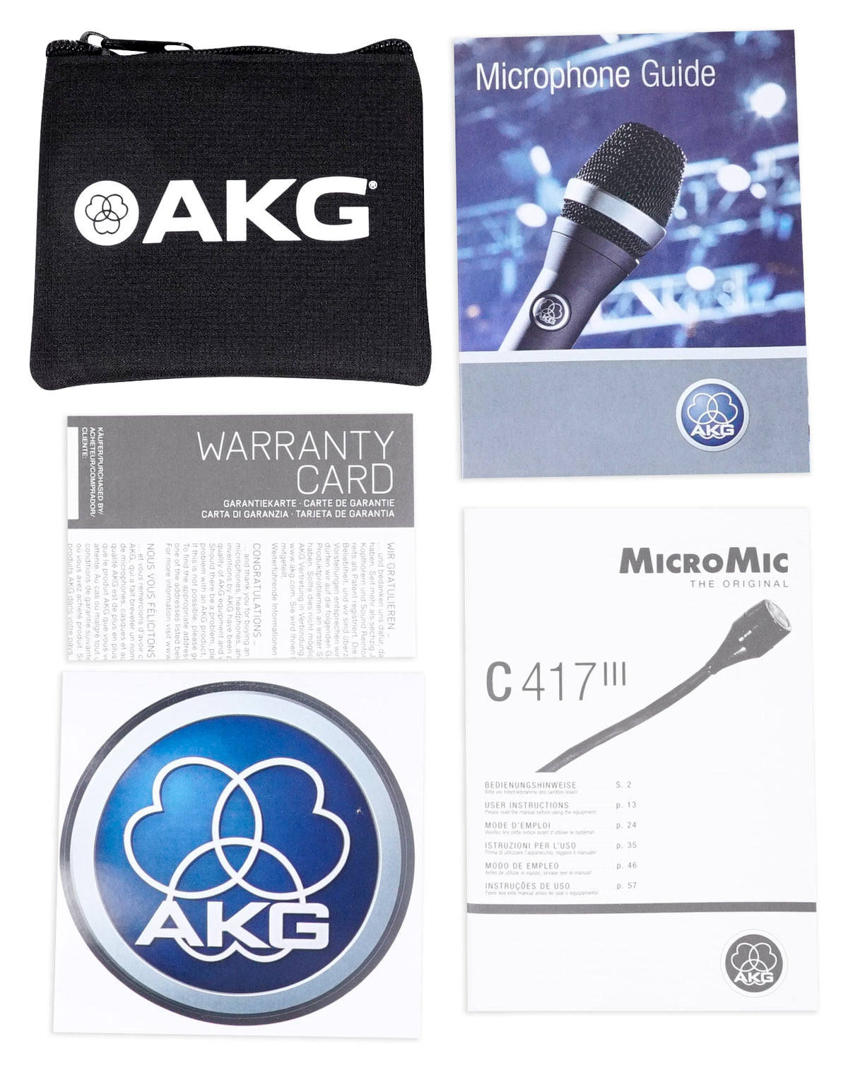 C417 L Omnidirectional Clip-On Lavalier Microphone