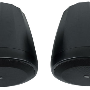 Pair JBL Control 67 P/T 6.5" Commercial 70v Black Hanging Pendant Speakers C67P/T
