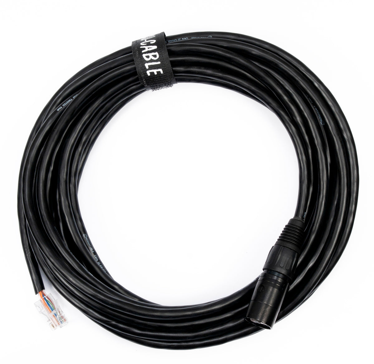 CAT6PRO25FC 25 Foot 24 AWG Cat 6 EtherCON Cable