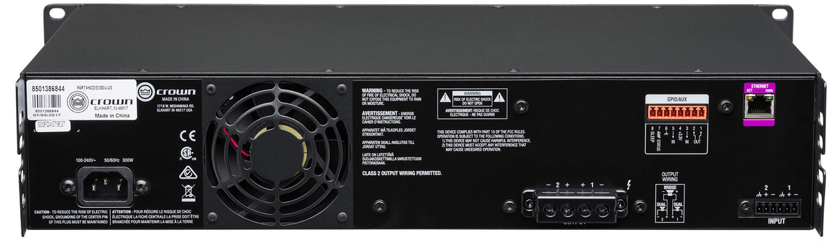 Crown CDi DriveCore 2|300 Commercial Power Amplifier
