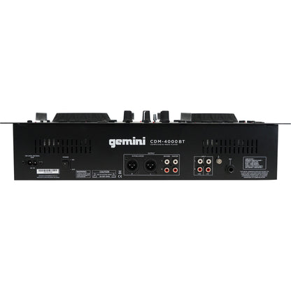 CDM-4000BT Dual DJ CD/USB Media Player with Bluetooth and Mixer