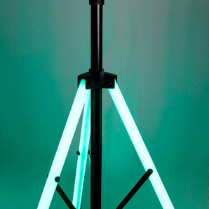 American DJ CSL100 Color Stand LED Tripod Speaker Stand w/Color LED's + Remote