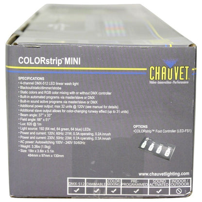 COLORSTRIP MINI DMX LED Multi-Colored DJ Light Bar Effect Color Strip
