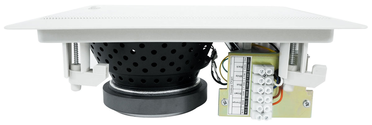 Pair Control 126 WT 6.5" 30W Commercial 70V In-Wall Speakers For Restaurant/Bar