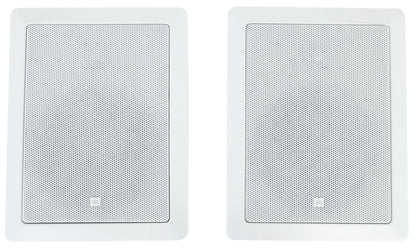 Pair Control 126 WT 6.5" 30W Commercial 70V In-Wall Speakers For Restaurant/Bar