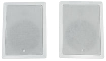 Pair CONTROL 128 W 8" 2-Way In-Wall Speakers For Home/Restaurant/Bar/Cafe