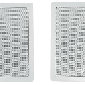 Pair JBL CONTROL 128 W 8" 2-Way In-Wall Speakers For Home/Restaurant/Bar/Cafe