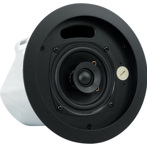 Pair JBL CONTROL 14C/T-BK 4" 25w 70v Commercial Black In-Ceiling Speakers