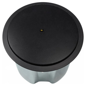 (2) JBL Control 18C/T-BK 8" 70v Commercial Black Ceiling Speakers For Restaurant