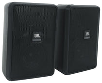 2 Control 23-1 3" Indoor/Outdoor 70V Commercial Wall Mount Speakers in Black