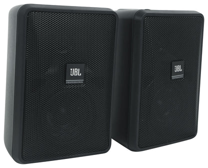 2 Control 23-1 3" Indoor/Outdoor 70V Commercial Wall Mount Speakers in Black