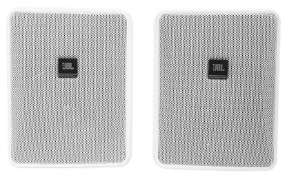 (2) Control 25-1 5.25" 30W 70V Wall-Mount Commercial Restaurant/Bar Speakers
