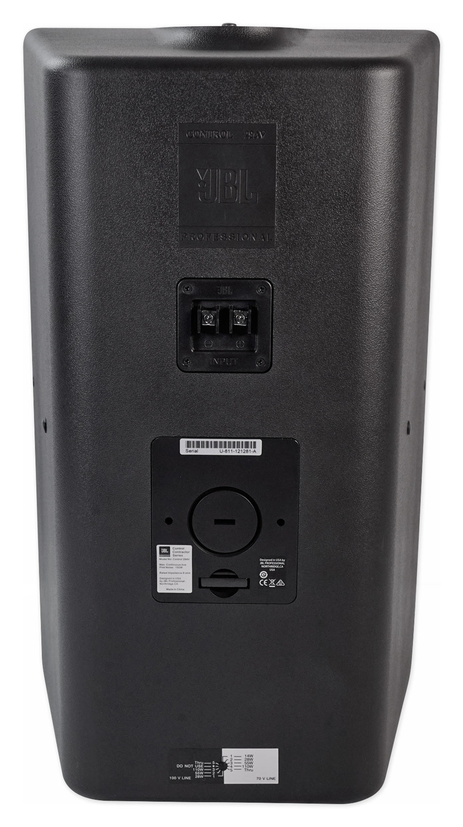 Control 29AV 8" Indoor/Outdoor Commercial 70V Speaker for Restaurant/Bar/Cafe