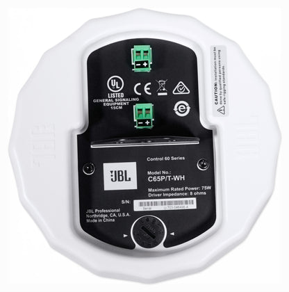 Control 65P/T-WH White 5.25" 70V Pendant Speaker Pair