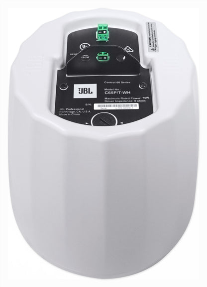 Control 65P/T-WH White 5.25" 70V Pendant Speaker Pair