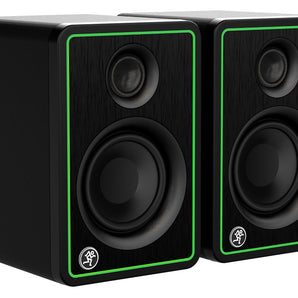 (2) Mackie CR3-X 3" 50w Creative Reference Multimedia Studio Monitors Speakers