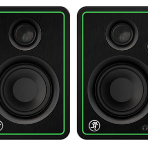 (2) Mackie CR3-X 3" 50w Creative Reference Multimedia Studio Monitors Speakers