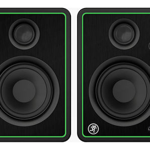 (2) Mackie CR4-X 4" 50w Creative Reference Multimedia Studio Monitors Speakers