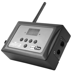 Chauvet D-Fi Hub Compact Wireless DMX Transmitter/Receiver With LED Display