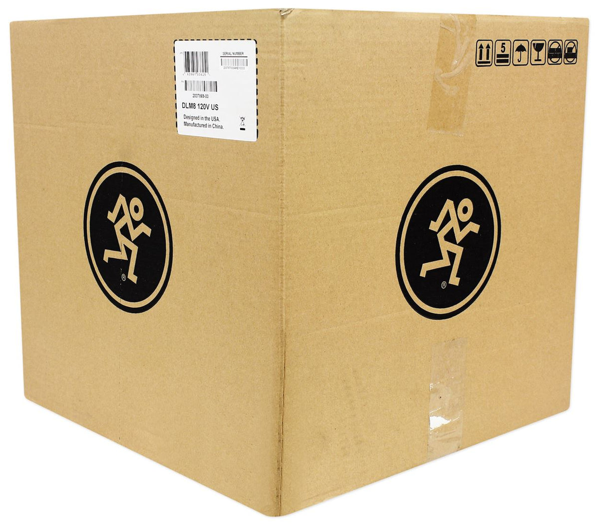Mackie DLM8 2000W 8" Full-Range Class D Powered Active DJ PA Speaker
