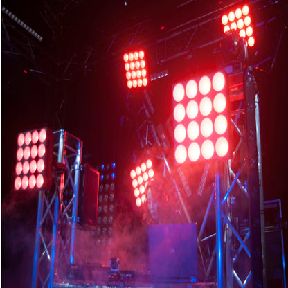 DOTZ MATRIX 4 x 4 COB RGB LED DMX Pixel Map Wash/Blinder Light