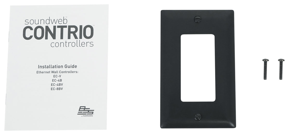 EC-V Ethernet Controller with Volume Control - Black