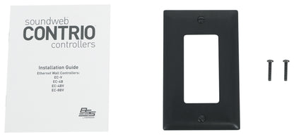 EC-V Ethernet Controller with Volume Control - Black