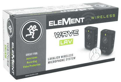 EleMent Wave LAV Wireless Lavalier Microphone System