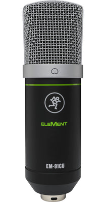 Mackie EM-91CU USB Condenser Recording Zoom Podcast Microphone Mic+Shockmount