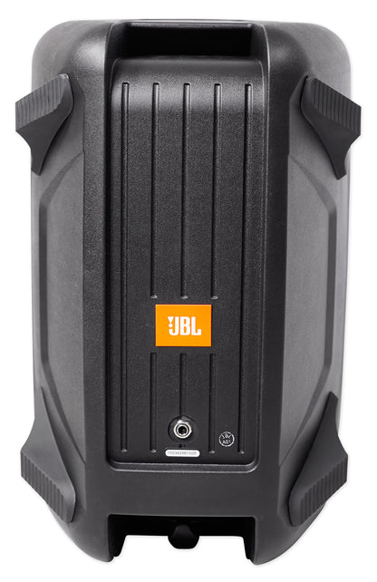 EON208P Portable PA System / Pair 8" Speakers + Powered 8-Channel Mixer/Bluetooth