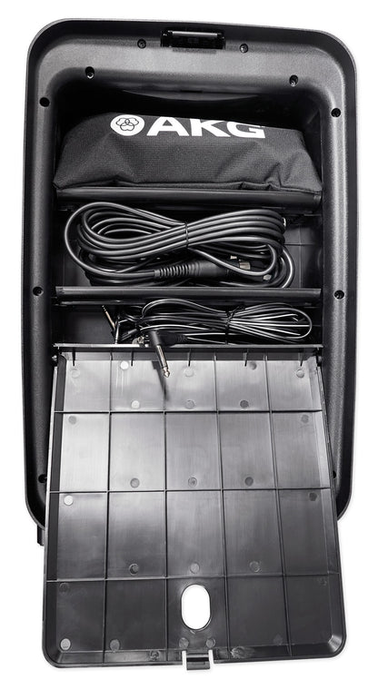EON208P Portable PA System / Pair 8" Speakers + Powered 8-Channel Mixer/Bluetooth