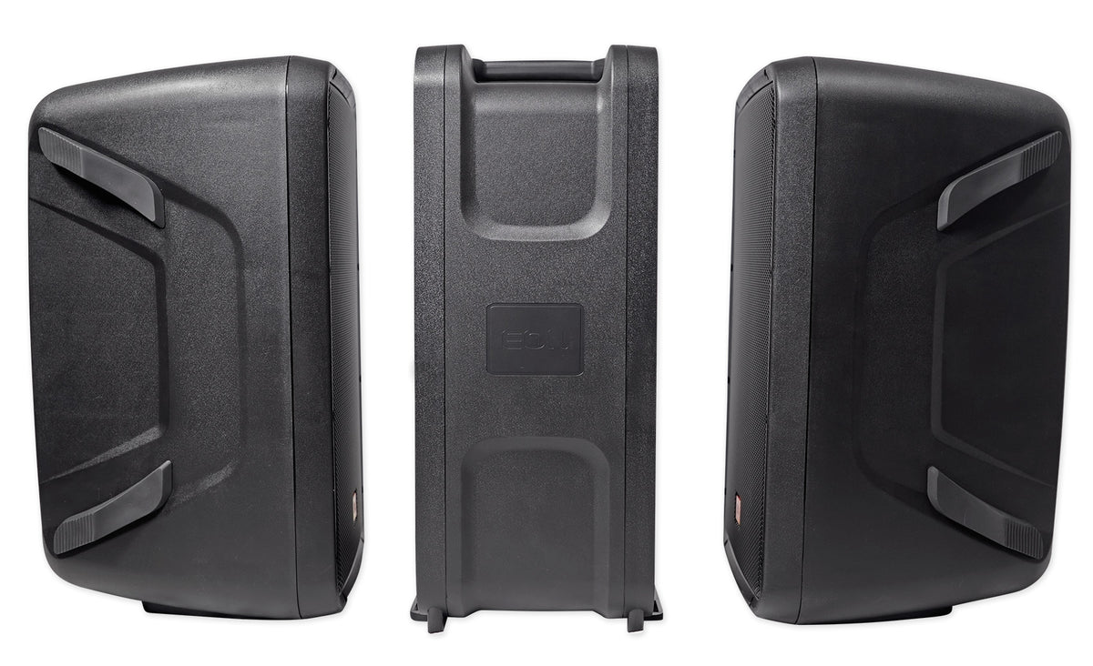 EON208P Portable PA System / Pair 8" Speakers + Powered 8-Channel Mixer/Bluetooth