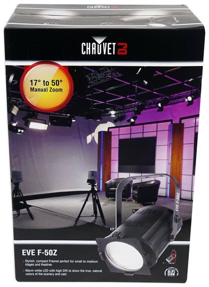 EVE F-50Z LED Fresnel DMX Warm White D-Fi Spot Light
