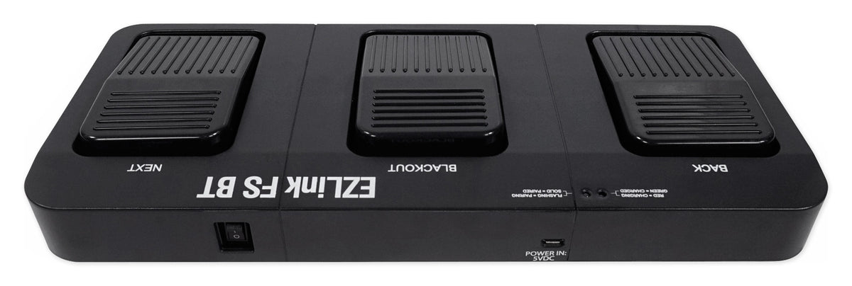 Ezlink FS BT Battery-Powered Rechargeable Bluetooth Lighting Footswitch