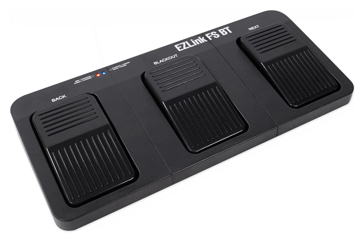 Ezlink FS BT Battery-Powered Rechargeable Bluetooth Lighting Footswitch
