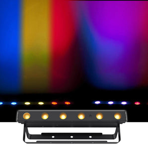 Chauvet DJ Ezlink Strip Q6 BT Wireless Battery-Powered RGBA Bluetooth Wash Light
