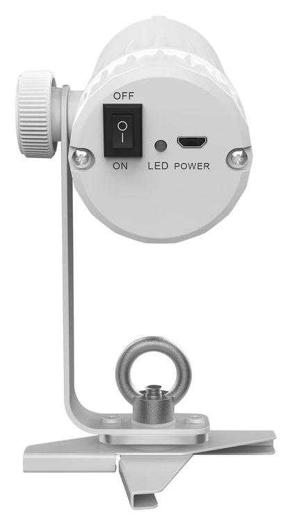 Ezpin Pack 4 EZpin Pin Spot Light Fixtures + IRC-6 Remote + Carry Case